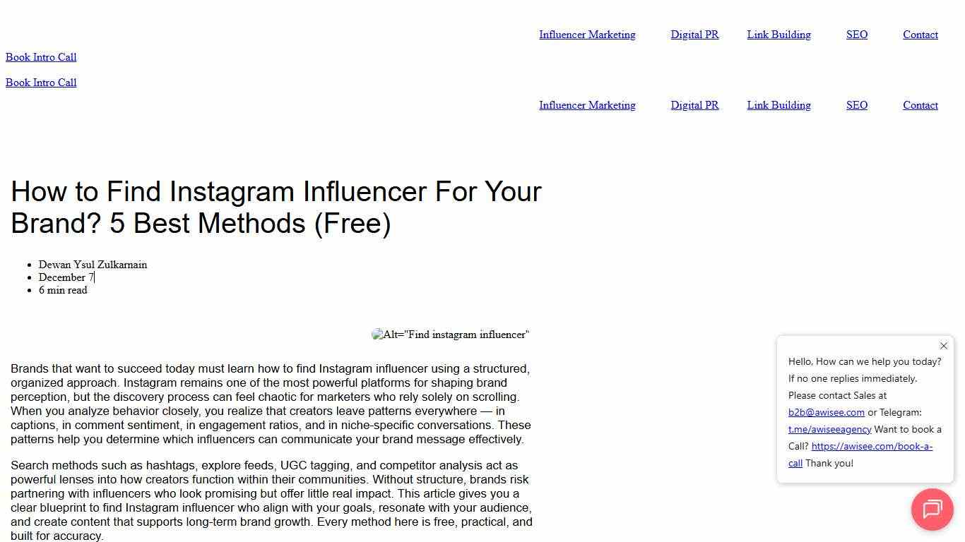 How to Find Instagram Influencer? 5 Best Ways In 2026 (Free)