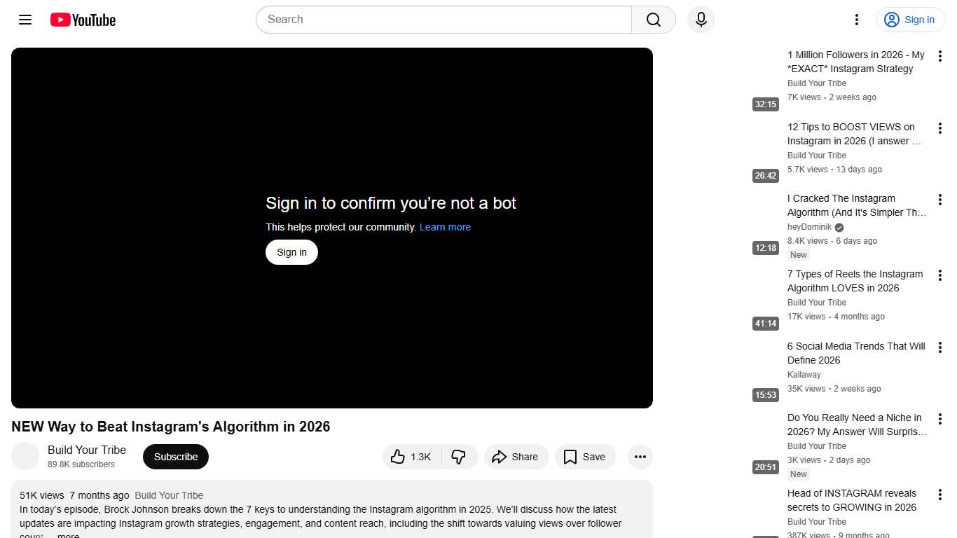 NEW Way to Beat Instagram's Algorithm in 2026 - YouTube