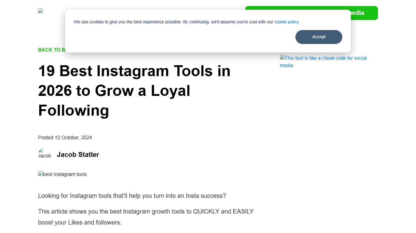 19 Best Instagram Tools in 2026 to Grow a Loyal Following